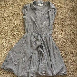 Vintage BCBG generation xs striped romper super cute cover up/beach dress